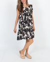 woo Clothing Small Floral Ruffle Dress