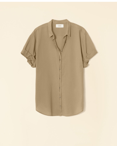 XíRENA Clothing Medium Channing Shirt -  Beige Coast