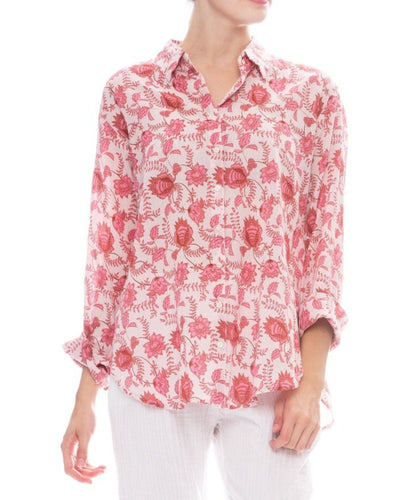 XíRENA Clothing Medium "Chayse" Floral Print Shirt