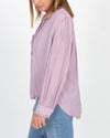 XíRENA Clothing Medium Purple Striped Button Down