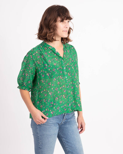 XíRENA Clothing Small Floral Print Button Down