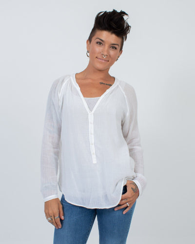 XíRENA Clothing XS Gauzy Button Down