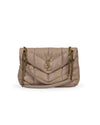 Yves Saint Laurent Bags One Size "Lou Lou Puffer Chain Bag in Quilted Lambskin"