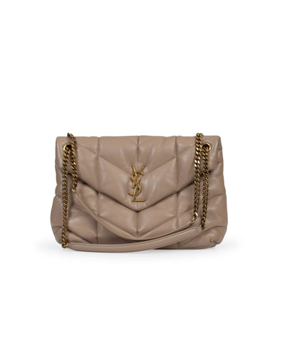 Yves Saint Laurent Bags One Size "Lou Lou Puffer Chain Bag in Quilted Lambskin"