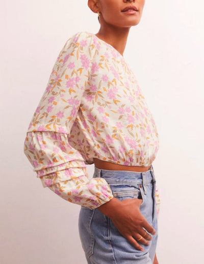 Z Supply Clothing Medium "Nylah" Floral Top