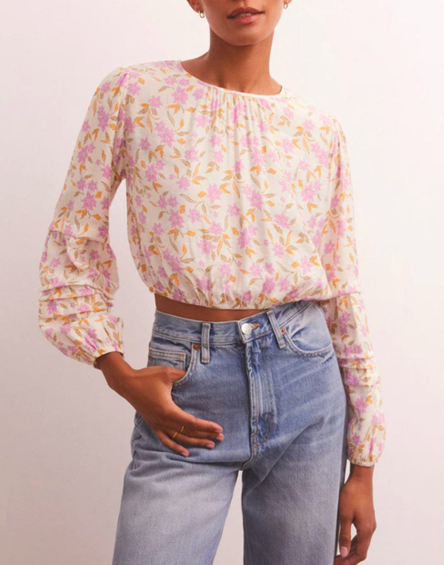 Z Supply Clothing Medium "Nylah" Floral Top