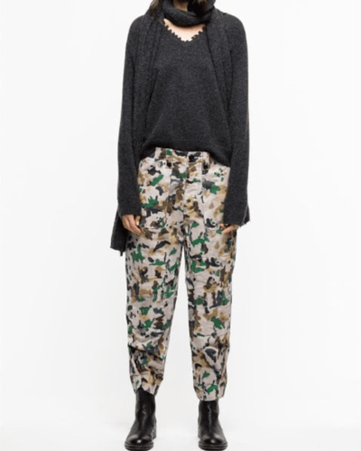 Zadig & Voltaire Clothing Small | 36 Camouflage Print Pants