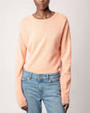 Zadig & Voltaire Clothing Small "Cici Patch Cashmere Sweater"