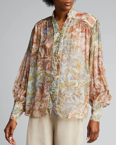 Zimmermann Clothing Small "Lucky Bound" Blouse