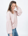 360 Cashmere Clothing Small Balloon Sleeve Pullover Sweater