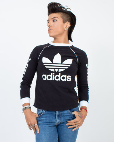 Adidas Clothing XS Logo Long Sleeve