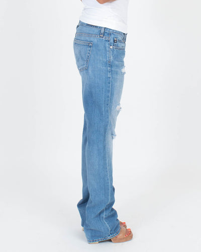 Adriano Goldschmied Clothing Medium | US 28 "The Tomboy Boyfriend Fit" Distressed Jeans