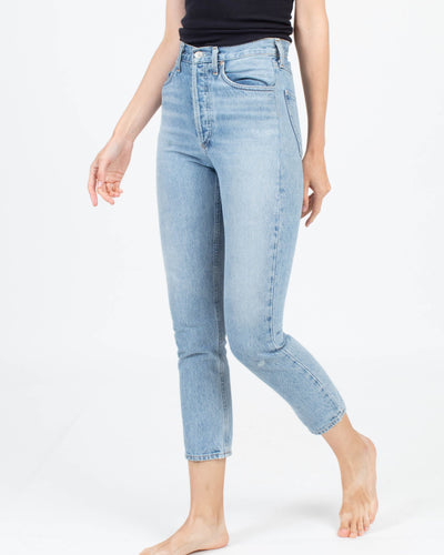 AGOLDE Clothing XS | US 24 "Riley" Straight Leg Jeans