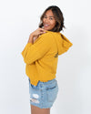 All Things Fabulous Clothing XS Mustard Yellow Hoodie