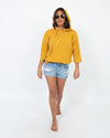 All Things Fabulous Clothing XS Mustard Yellow Hoodie