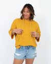 All Things Fabulous Clothing XS Mustard Yellow Hoodie