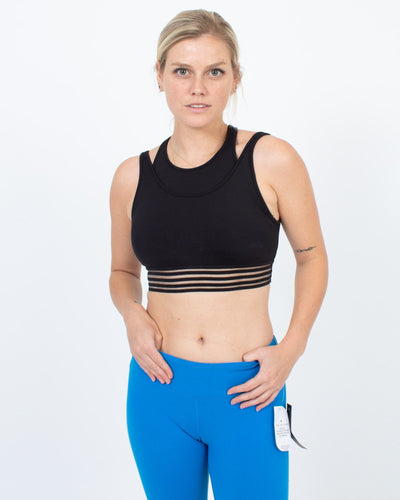 ALO Yoga Clothing XS Layered Sports Bra