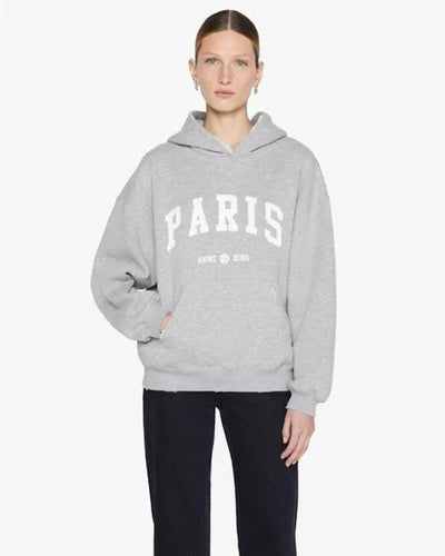 Anine Bing Clothing XS "Paris" Hooded Sweatshirt