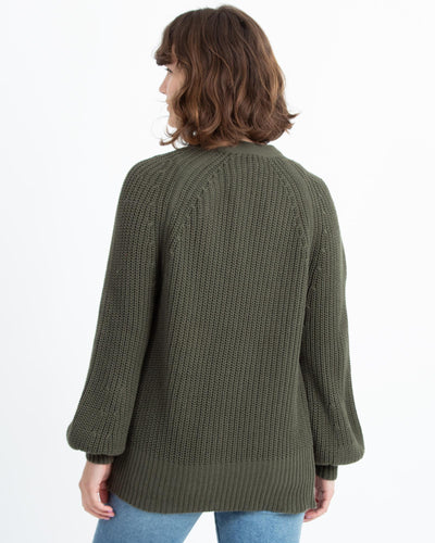 APIECE APART Clothing Small Cable Knit Cardigan