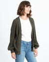 APIECE APART Clothing Small Cable Knit Cardigan