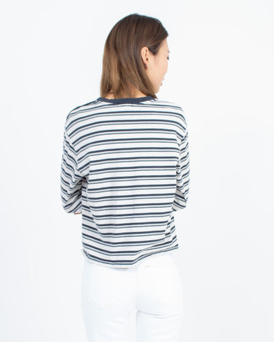 ATM Clothing Small Striped Long Sleeve Tee