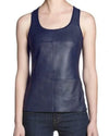 Bailey/44 Clothing Medium "Fonda" Faux Leather Tank