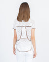 BCBG Max Azria Clothing XS Sheer Lace Blouse