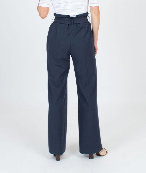 Belted Wide Leg Pant The Revury