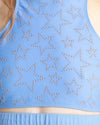 Beach Riot Clothing Small Star Bedazzled Sports Bra