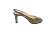 Christian Louboutin Shoes Medium | US 8 Patent Peep Toe Sling Back Heel