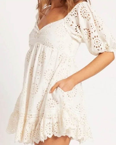 Cleobella Clothing Small "Shudi" Eyelet Dress