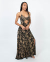 Cleobella Clothing XS Snake Print Maxi Dress