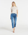 CQY Clothing Small | 26 "Friend" Mid-Rise Straight Jeans