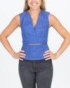 Derek Lam 10 Crosby Clothing XS | US 0 Chambray Tank Blouse