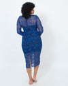 Diane Von Furstenberg Clothing XL | US 12 Long Sleeve Midi Dress