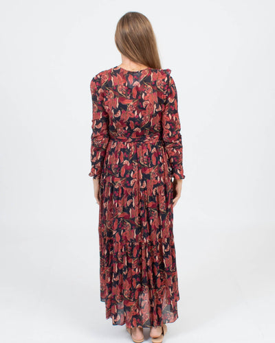 DÔEN Clothing XS Printed Maxi Dress