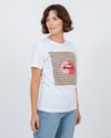 ELLANDEMM Clothing Small White Graphic Tee