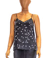 Equipment Clothing XS Layla Star Print Silk Camisole