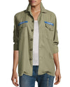 Etienne Marcel Clothing XS "Logo Military Army Jacket"