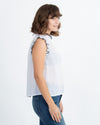 FRAME Clothing Small Sheer Sleeveless Blouse