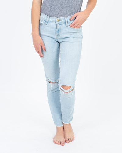 FRAME Clothing XS | US 25 "Le Skinny De Jeanne Crop" Jeans