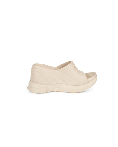 Givenchy Shoes Medium "Marshmallow" Wedge Slide Sandals