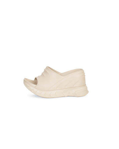 Givenchy Shoes Medium "Marshmallow" Wedge Slide Sandals