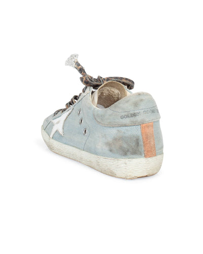 Golden Goose Shoes Large | 9 "Super-Star" Denim Low Top Sneakers