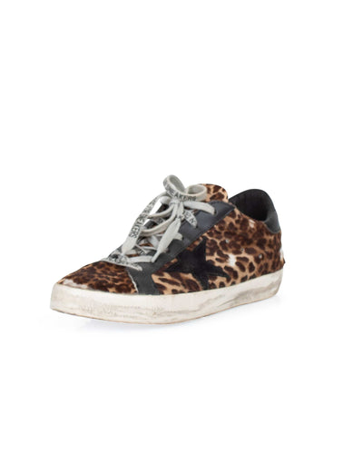 Golden Goose Shoes Medium | US 8 Leopard "Superstar" Sneakers