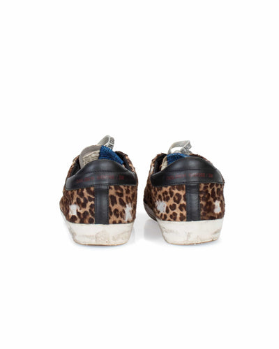 Golden Goose Shoes Medium | US 8 Leopard "Superstar" Sneakers