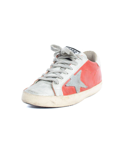 Golden Goose Shoes Small | US 6 Metallic Low Top Sneakers