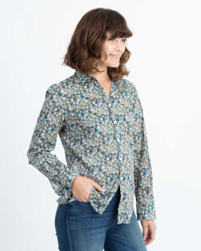 Hartford Clothing Medium Floral Print Button Down