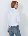 i Linen Clothing Small White Linen Jacket