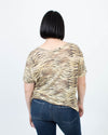 IRO Clothing Large Animal Print Blouse